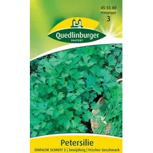 Quedlinburger Saatgut Petersilie, Einfache Schnitt 3