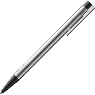 Lamy Kugelschreiber logo silber, Schreibfarbe: schwarz,