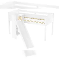 Erst-Holz Spielbett V-60.21W-09 90 x 200 cm Kiefer massiv lackiert weiß