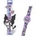 HELLO KITTY Kuromi digitale LED Uhr lila, pink