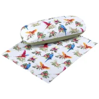 Edison & King Brillenetui mit Mikrofaser Brillenputztuch, Hartschale - Motivset grün