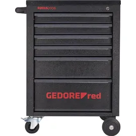 Gedore Red Werkzeugwagen MECHANIC schwarz 166-teilig