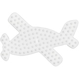 Hama - Platte "Flugzeug" – Bügelperlen Größe Midi – Basteln