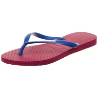 Havaianas Flip-Flops für Damen, schlankes Logo, Pink Electric Pink, 35/36 EU