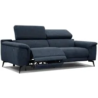 RELAXSOFA FIERO 3-Sitzer mit 1 Relaxfunktion, dunkelblau