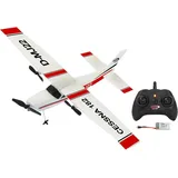 Jamara RC-Flugzeug Cessna 182 2,4GHz Gyro 2CH RtF rot (410190)