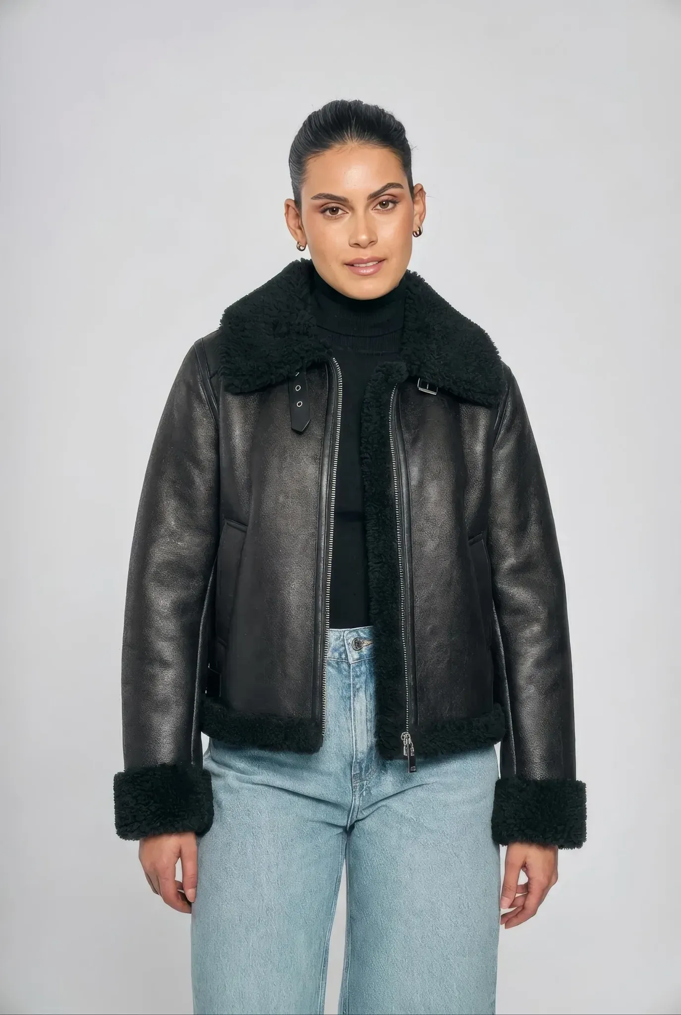 Lederimitatjacke FREAKY NATION 