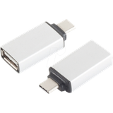 ShiverPeaks BS14-05016 USB 3.1 C USB 2.0 A Silber