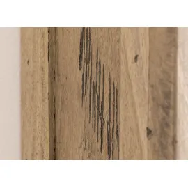 Massivmoebel24 Hängeschrank 50 x 26 x 120 cm Beige/Weiß