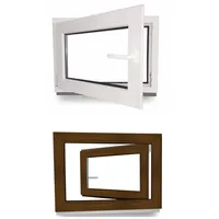 Jeco Kippfenster 2-Fach 110 cm x 80 cm weiß