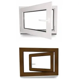 Jeco Kippfenster 2-Fach 110 cm x 80 cm weiß