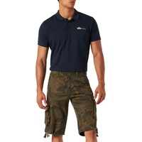 Alpha Industries Jet Shorts (Sale) oliv camo, Größe 30