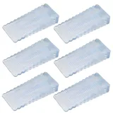 KYLOS Türstopper, 6 Stück Gummi Türkeil Rutschfest Höhenverstellbar Fensterstopper Keil, Ungiftig Kein Unangenehmer Geruch,Verwendet Auf Badezimmer, Balkontür, Kinderzimmer