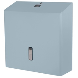 SanTRAL® Plus JRU 1 Toilettenpapierspender Jumborollen, Ø 330 mm, Papierspender ideal für eine hohe Versorgungssicherheit, Farbe: osloblau, P OB