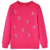 vidaXL Kinder-Sweatshirt Knallrosa 116