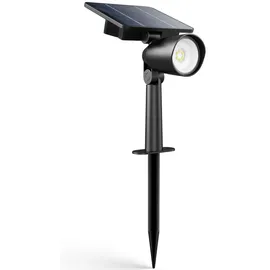 Philips Außenstandleuchte Kunststoff 18,7 cm Solar 1,4 W schwarz