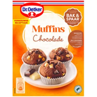 Dr. Oetker Muffins Schokolade 345g