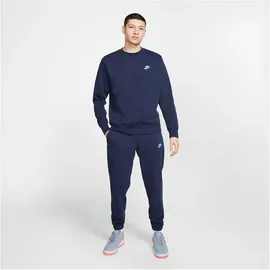 Nike Sportswear Club Fleece Crew Sweatshirt Herren 410 midnight navy/white XXL