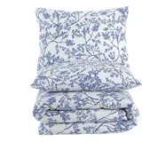 Traumschlaf Vicenza Floral Blau 135 x 200 cm + 80 x 80 cm