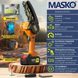 Masko Mini-Kettensäge / 15,24 cm