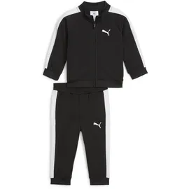 Puma Jogginganzug "Minicats T7 ALWAYS ON Anzug Kinder", Jungen, Gr. 98, schwarz, Obermaterial: 100% Polyester. Rippe: 98% Polyester, 2% Elasthan, Sportanzüge Jogginganzug