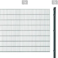 Arvotec Doppelstabmattenzaun »EXCLUSIVE 163 zum Einbetonieren«, Zaunhöhe 163 cm, Zaunlänge 2 - 60 m 21609750-0 anthrazit H/L: 163 cm x 2 m