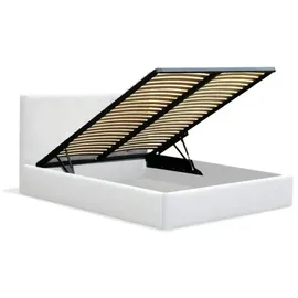 bettso Polsterbett mit Bettkasten Nina ¦ gelb ¦ Maße (cm): B: 149 H: 85