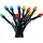 Star Trading LED-Lichterkette 15 m Schwarz Bunt