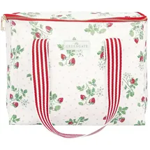 GREENGATE Kühltasche BERRY Weiß mit Erdbeeren 32x20 cm | Gr.: onesize