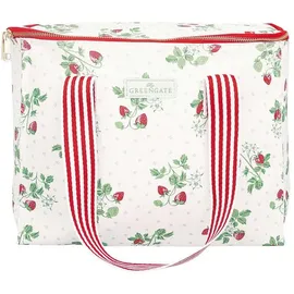 GREENGATE Kühltasche BERRY Weiß mit Erdbeeren 32x20 cm | Gr.: onesize