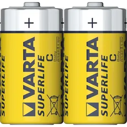 VARTA Batterie SUPERLIFE Baby R14 1,5V - nicht freigeben