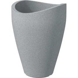 Scheurich Wave Globe High Ø 50,5 x 67 cm steingrau