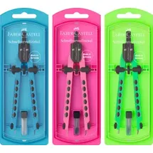 Faber-Castell Schnellverstellzirkel Factory Neon