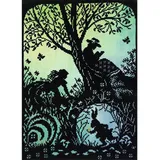 Bothy Threads Kreuzstich-Set Ich bin spät, 26x36cm, XFT10P, Zählmuster