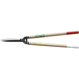Okatsune 230 Heckenschere | 200-mm Klinge & 500-mm Holzgriffe | ultraleicht, rasiermesserscharf, integrierter Anschlag | für harte & feine Schnitte, IZUMO YASUGI Stahl, 780 mm Gesamtlänge