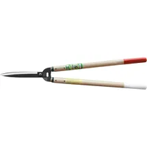 Okatsune 230 Heckenschere | 200-mm Klinge & 500-mm Holzgriffe | ultraleicht, rasiermesserscharf, integrierter Anschlag | für harte & feine Schnitte, IZUMO YASUGI Stahl, 780 mm Gesamtlänge