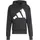 adidas Essentials Big Logo French Terry Kapuzenpullover Black / White 2XL