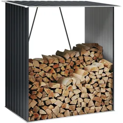 Wasabi - Metallischer Holzschuppen 1,38 m2 Timber - Inklusive Boden