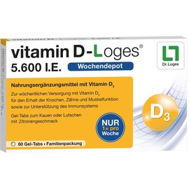 Dr. Loges Vitamin D-Loges 5.600 I.E. Kautabletten 60 St.