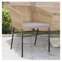 vidaXL Gartenstuhl 53 x 65 x 25 cm braun 2 St.