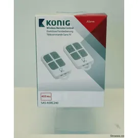 KÖNIG ELECTRONIC König drahtlose Fernbedienung für SAS-ALARM240