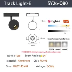 6-mm-Streifen – Smart Zigbee andere Lichter Weiß Typ E 10W