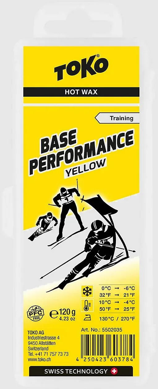 Toko Base Performance 120 g Yellow Wachs neutral Gr. Uni