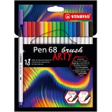 Stabilo Pen 68 brush ARTY 18er Pack - mit 18