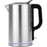 Proficook Wasserkocher PC-WKS 1321 1,7 l Schwarz/Silber