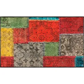 Wash+Dry Vintage Patches 75 x 120 cm Bunt