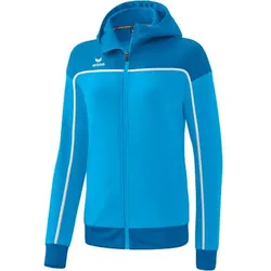 ERIMA Damen Kapuzensweat CHANGE training jacket, curacao/mykonos/white, 38