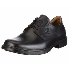 Jomos Herren Leder Halbschuhe schwarz, 43