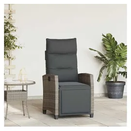 vidaXL Gartensessel 58,3 x 58,3 x 20,7 cm grau