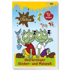 Die Olchis: Oberkrötiger Sticker- und Malspaß